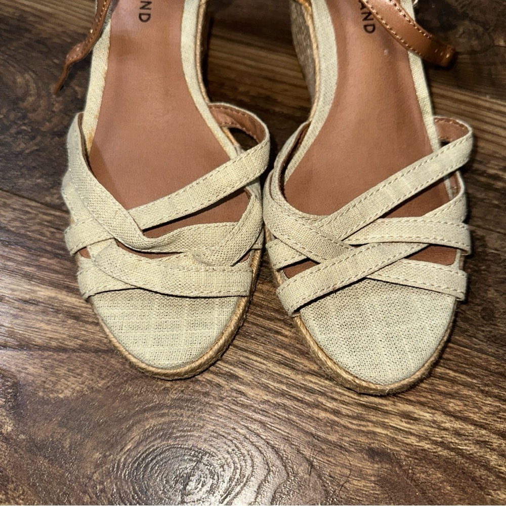 Women’s Lucky Brand Kalley Espadrille Wedge Sandals size 8.5 - Picture 2 of 14